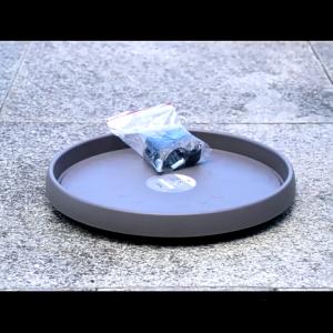 Round Stand with Wheel Heavy Duty Rolling Stand Rollers Strong Rollers Stand Base Rolling Tray