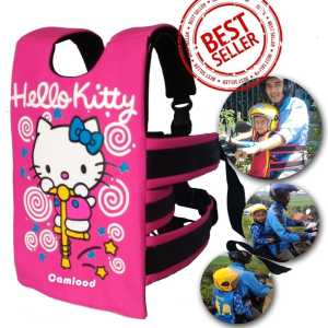 SABUK BONCENG ANAK SABUK BONCENG MOTOR SABUK BONCENG ANAK MOTOR GAMBAR HELLP KITTY PENGAIT SABUK KEAMANAN