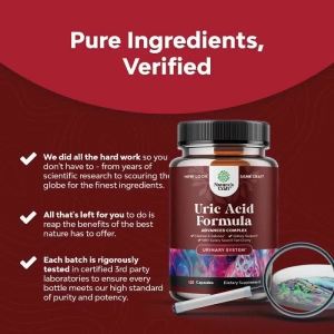 Adults Daily Kidney Cleanse & Uric Acid Support - Tart Cherry Extract Capsules with Detox Blend for Joints Kidneys & More for Men & Women