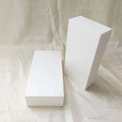 FOAM PUTIH BUSA BUNGA 1 PCS 20x10x5cm / Oasis busa bunga kering / Atificial Oasis foam