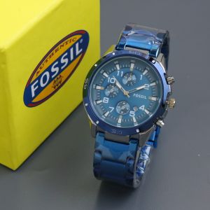 Box Exclusive Jam Tangan FOZ VA-232DA / Jam Tangan Fashion Pria Tali Rantai Diameter 45cm