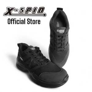 PROMO COD Sepatu Pria Dewasa Full Black Sepatu Sneakers Running Sepatu Olahraga Sepatu Kerja Terbaru