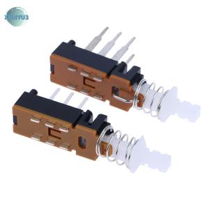 XUNYU3 10 cái công tắc ấn A03-03 A04 A05 Công tắc khóa nguồn ps42f42 không khóa chốt 6 chân