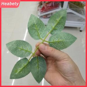 Heabety 10 30 50 Lá Hoa Hồng Nhân Tạo cây xanh giả hoa hồng lá thủ công tự làm