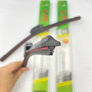 [Cao cấp] Gạt mưa lưỡi kép silicon thanh cần gạt nước mưa 2 lưỡi khung mềm đa năng gạt kính ôtô luoikep