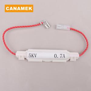 【CANAMEK】 5KV 0.65 0.7 0.75 0.8 0.85 0.9A High Voltage Fuse For Microwave Ovens Universal Fuse Holder Microwave Ovens Parts