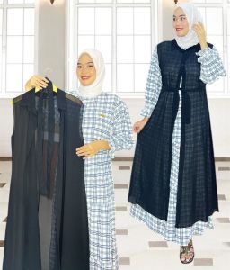 GAMIS CRINGKLE AIRFLO PRINT MOTIF SALUR SUPER JUMBO LD 130 BB SMPAI 120 KG BUSUI FREE SABUK muslim maxi crinkle GAMIS MOTIF SALUR TERBARU