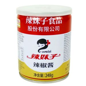 Spicy Chili Sauce 湖南特产辣妹子辣椒酱248g/920g 香辣豆瓣酱火锅蘸料底料蒜香餐饮调味酱