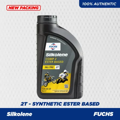 FUCHS SILKOLENE COMP 2 2T ESTER Synthetic Engine Oil (1L) Motor Oil
