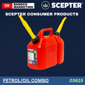 SCEPTER 6liters PETROL/ 2.25liters OIL COMBO CONTAINER