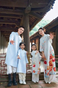 Áo Dài Tết Ivy Áo Dài Cách Tân Áo Dài Truyền Thống May Sẵn  In 3D Màu Sắc Tươi Trẻ Chất Liệu Cao Cấp