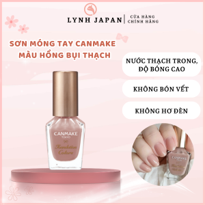 Sơn móng tay Canmake Màu FC09 Hồng bụi thạch Nhật Bản