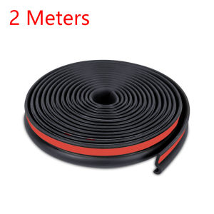 SEAMETAL Car Rubber Sealing Strip 25mm Z Type Dustproof Sealant Sealing Strip Durable Anti-collision Bar for Door A/B-Pillar