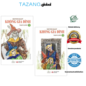 Sách Tiếng Việt - Không Gia Đình (Bộ 2 Cuốn) (Dịch Giả: Huỳnh Lý)