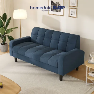 Homedoki Sofa Ruang Tamu/Sofa Aesthetic/Sofa Kecil/Sofa 2 Seater