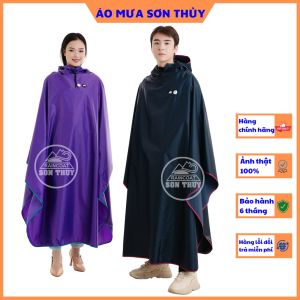 Áo mưa không kính không lỗ xỏ gương k27 chính hãng Sơn Thủy áo mưa siêu nhẹ thời trang cao cấp cực bền ST1