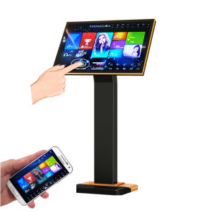 Karaoke Machine 19.5 Capacitance Touch Screen PlayerSongs machine4TB HDD Preloaded with 84K Chinese English songs600K songs On Cloud For  DownloadAndroidKTV Dual system
