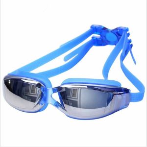 MR Kacamata Renang Santai Kacamata Renang Mirror Swimming Goggles Anti Fog Uv Protection Kaca Mata Anti Kabut Perlengkapan Berenang Menyelam Packing Luxury Crystal Kotak Kacamata FREE KOTAK BENING