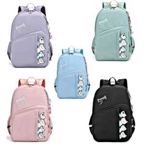 Tas Ransel Wanita dan Pelajar dengan Kompartemen Laptop dan Pocket Tablet untuk Sekolah Kerja dan Kuliah