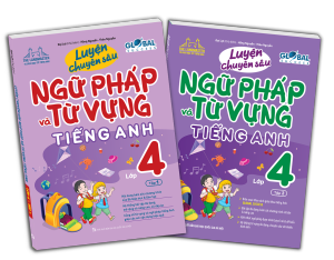 Sach - GLOBAL SUCCESS Combo Luyện chuyên sâu ngữ pháp và từ vựng tiếng anh lớp 4 (T1+T2)