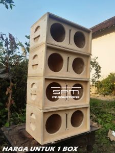 Box Speaker 4 inch Subwoofer Double