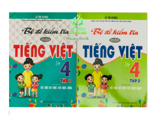 Sách - Combo Bộ Đề Kiểm Tra Môn Tiếng Việt Lớp 4(Tập 1+2) Dùng Kèm SGK Kết Nối Tri Thức Với Cuộc Sống (BT)
