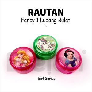 1pcs Rautan 1 Lubang Bulat/ Rautan Lucu /Rautan Karakter
