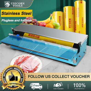 Stainless Cling Film Cutting Tools Household Plastic Wrap Cutter Dispenser Box Kitchen Tin Foil Oil Paper