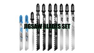 10/20Pcs Jigsaw Blades Set T-Shaft HCS Assorted Jig Saw Blades for Wood Plastic and Metal Cutting Blades for Black & Decker