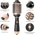 Hair Dryer Brush Blow Dryer Brush in One Step, Upgraded 4 in 1 Hair Dryer and Styler Volumizer with Negative Ion Anti-frizz Ceramic Titanium Barrel Hot Air Brush Hair Straightener. 