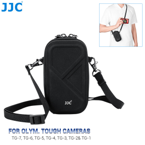 JJC Camera Pouch Bag EVA Handbag Protective Case For Ricoh GR3 GR3X GR3HDF GR3XHDF Canon G7XMarkIII G7XMarkII G5XMarkII Sony Z-V1 Z-V1MZ Z-V1F RX100 RX100II RX100III RX100IV RX100V RX100VI RX100VII & More Cameras Size Within 130x68x36mm