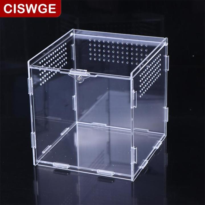 [COD] CISWGE SPORTS Acrylic Transparent Reptile Breeding Box Terrarium ...