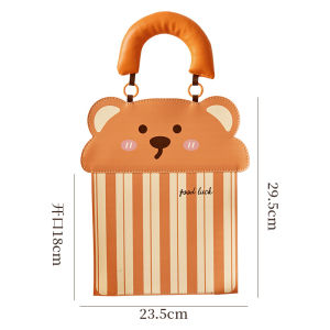 Cute Hanging Tissue Bag Waterproof Wall-mounted Face Towel Roll Paper Box Bathroom Toilet Tissue Bag Set