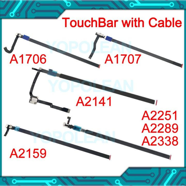 Original A1706 A1989 A1707 A1990 Touch Bar With Cable For Macbook Pro ...
