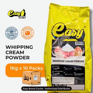Easy Brand Whipping Cream Powder 10kg Wholesale - Original Base for Foam Topping & Frappe[Fast Ship]