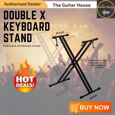 Double X Keyboard Stand Portable Stand High Quality