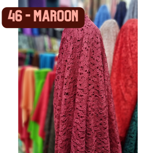 Lace Fabric Kain Lace Good Quality 60 inch 蕾丝布料 0.5m