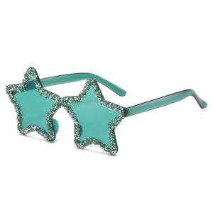 Trang trí lấp lánh Sao Kính mắt trendsetters cho Đầm du lịch nhựa sao thời trang đạo cụ chụp ảnh