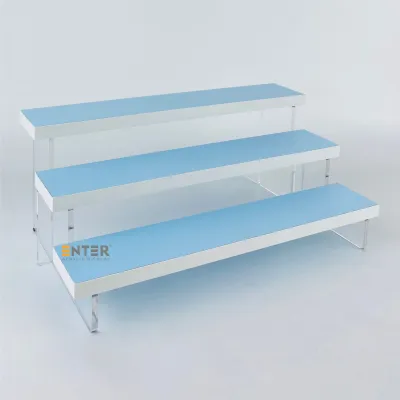 Kệ trưng bày Enter TB313 3 tầng 300x168x123mm Kệ bậc thang để bàn Kệ trưng bày nước hoa mô hình
