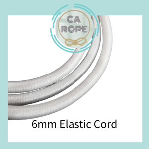 READY STOCK 6MM ELASTIC CORD (BUNGEE CORD)
