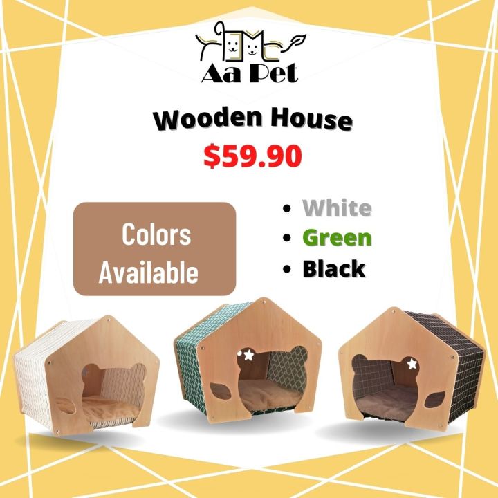 AaPet Wooden House