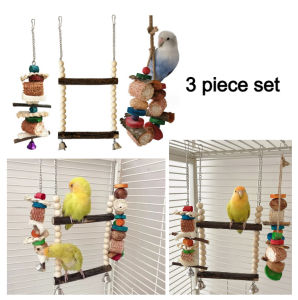 🇸🇬 Bird Swing Pole Chewing Toy Combo Playset
