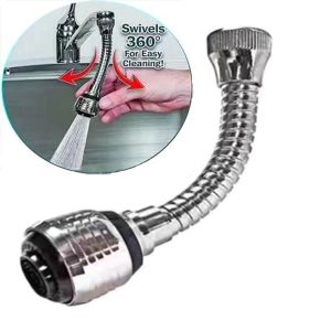 COUPLECOL Faucet Flexible Nozzle Kitchen Spout Saving Filter Accessories Kitchen Attachment Universal Tube Faucet Extension Part