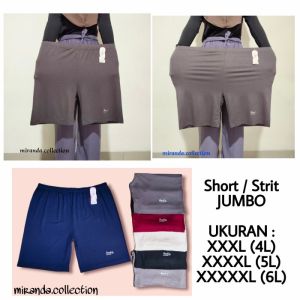 Miranda 777 Short Leging Pendek Jumbo Bahan Adem | Street Miranda Sp 777