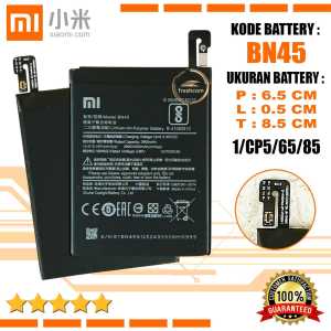 Baterai Battery Original BN45 / BN-45 Compatible Hp Xiaomi Redmi Note 5 / Note5 Pro / Note5 pro / M1803E7SG / M1803E7SC / M1803E7SH