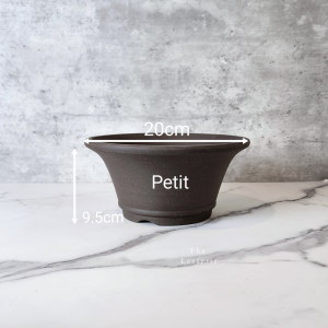 The Leaferie Petit Bonsai Pot (Series 20) . Plant pot . Zisha . Flowerpot . Planter . Purple sand