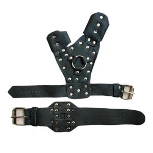 Fishing Handguard Built-in Steel Plate Hand Wrist Guard Bracers Fishing Wristband Accessories for Left or Right Hand