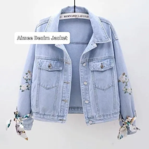 Jaket on sale jeans sweater