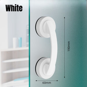 Vixplorn Glass Door Handle Suction Cup Adhesive No Drill Heavy Duty Thick Grip Shower Bathroom Cabinet