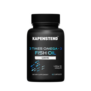 KAPENSTEND Suplemen Minyak Ikan Omega 3 Aksi Rangkap Tiga Untuk Mendukung Kesehatan Otak & Jantung